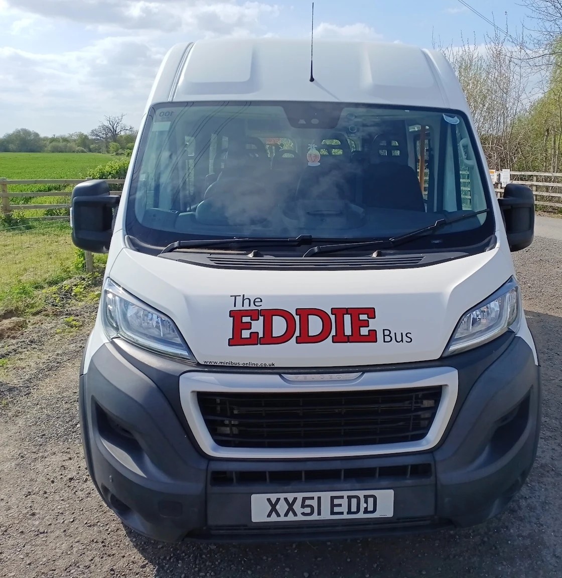 The EDDIE Bus viewed from the front