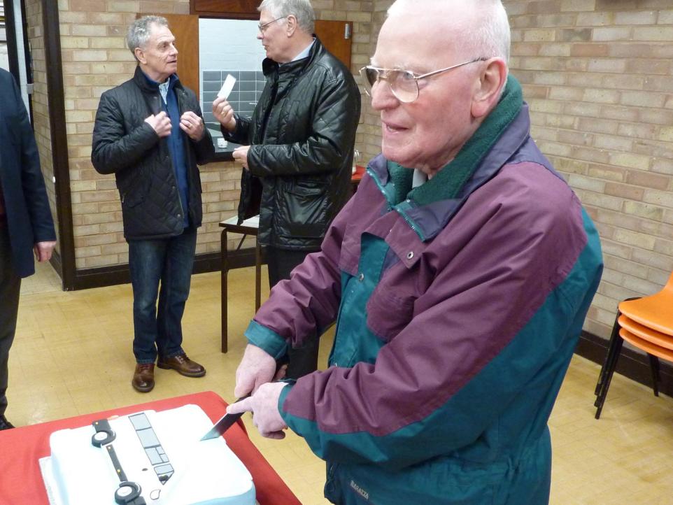Edwin Mowbray, known as Eddie, who gave many years of service to the charity